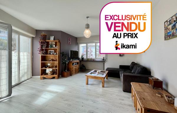 EXCLUSIVITE - Appartement T3 de 68,11 m2 - secteur Annecy-le-Vieux Nord