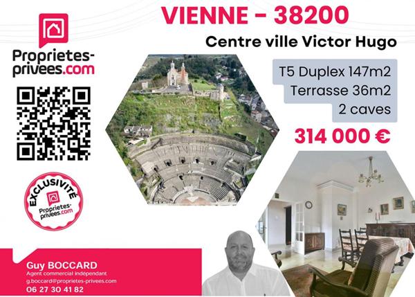 Appartement Vienne 5 pièce(s) 144 m2