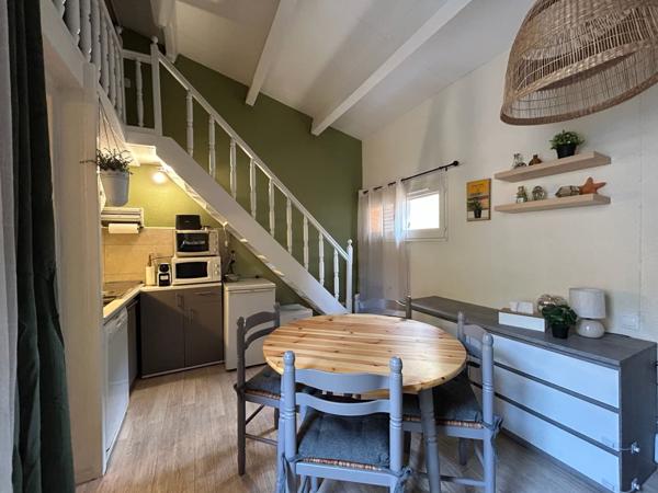 Charmant studio dans résidence sécurisée avec terrasse
