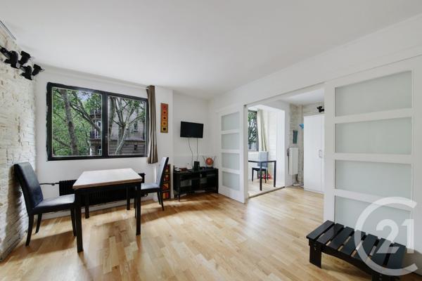 Appartement F2 à vendre  2 pièces - 39,02 m 2   PARIS  - 75020