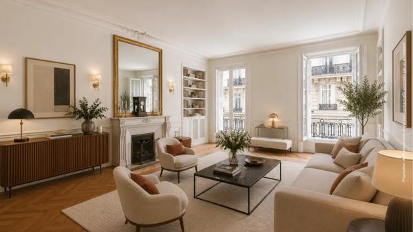 Appartement Paris 17 e - PARC MONCEAU / VILLIERS