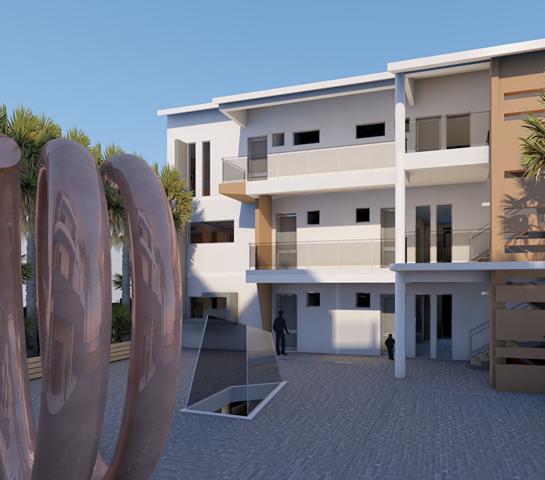 A VENDRE APPARTEMENT T2 VUE MER NEUF AU GOSIER EN FACE DE LA PLAGE  DE LA DATCHA