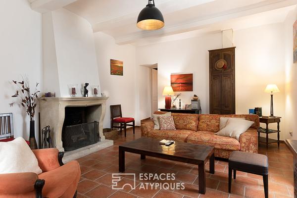 Maison familiale charme et volumes en Drome Provencale