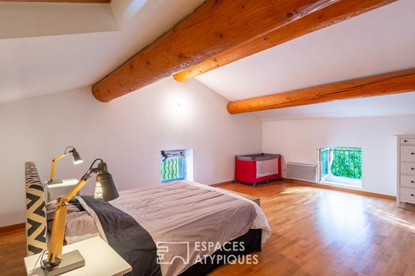 Maison familiale charme et volumes en Drome Provencale