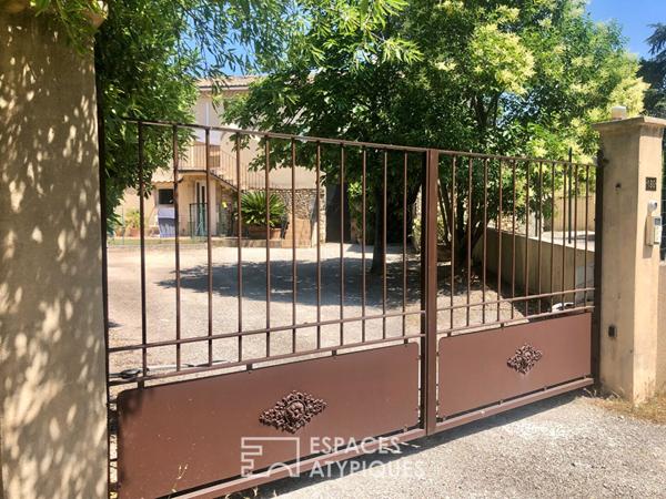 Maison familiale charme et volumes en Drome Provencale