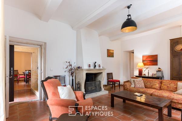 Maison familiale charme et volumes en Drome Provencale