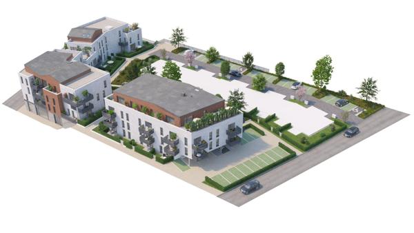 Appartement (neuf) à vendre 3 pièces 69 m² Douvres-la-Délivrande