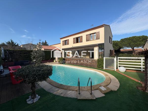 OPPORTUNITE A SAISIR! maison T6 de 127 m² avec piscine
