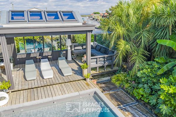 Villa confidentielle au bord du Bassin d’Arcachon