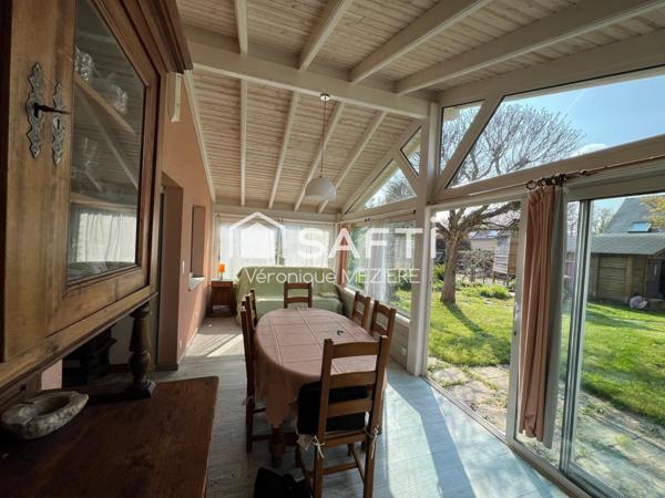 Maison avec vie de plain-pied / 5 chambres / Jardin / garage