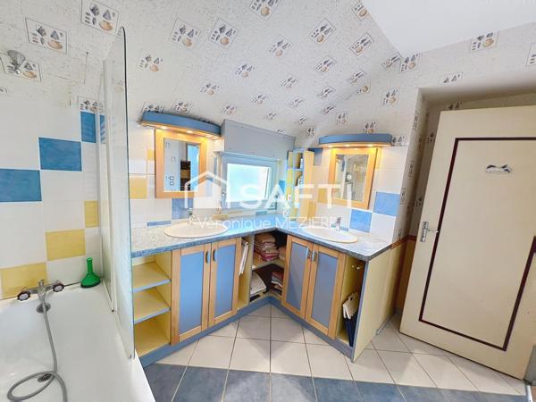 Maison avec vie de plain-pied / 5 chambres / Jardin / garage