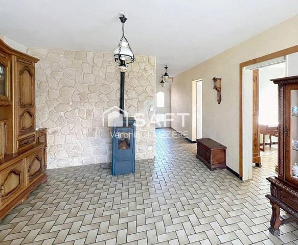 Maison avec vie de plain-pied / 5 chambres / Jardin / garage