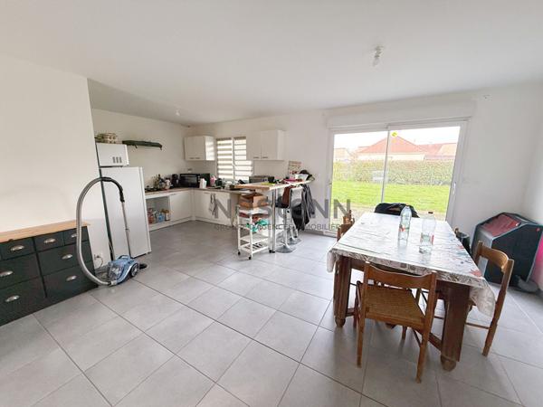 Maison à vendre louée à Saint Maurice la Souterraine - 105m2 - 5 pièces, 3 chambres, jardin et garage