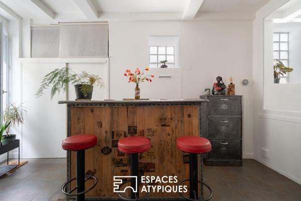 Loft à usage mixte à proximité de la Mairie de Montreuil