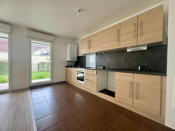 ROUEN (76) Rive Gauche - Résidence standing de 2013 - F3 +1 parking couvert - Rez-de-jardin