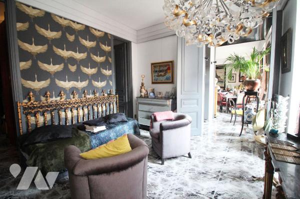 Vente d'un appartement T2/3 (en VIAGER OCCUPÉ, 84m2 carrez) + chambre de bonne (bureau de 5m2)