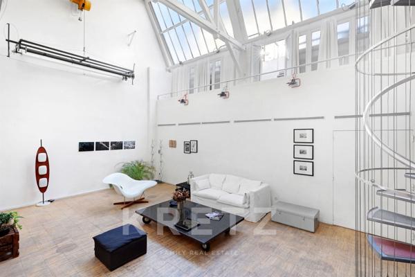 Atelier d'artiste en triplex - usage pro et perso