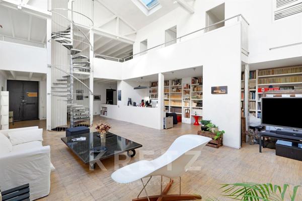 Atelier d'artiste en triplex - usage pro et perso