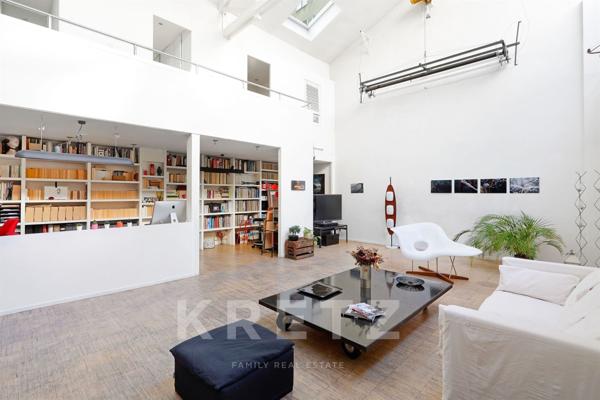 Atelier d'artiste en triplex - usage pro et perso