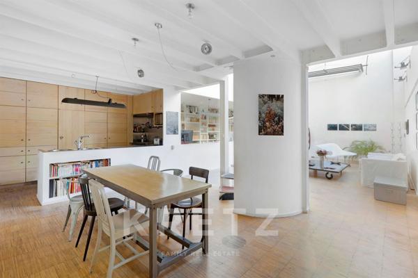 Atelier d'artiste en triplex - usage pro et perso