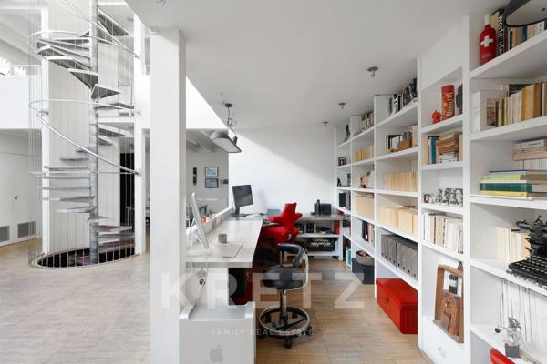 Atelier d'artiste en triplex - usage pro et perso