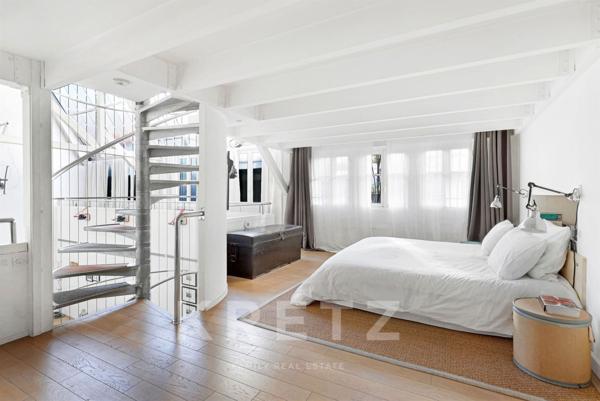 Atelier d'artiste en triplex - usage pro et perso