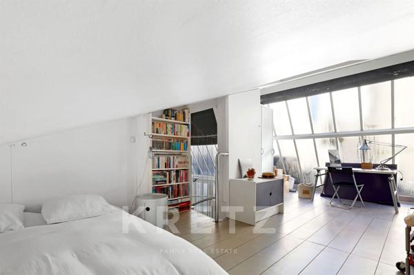 Atelier d'artiste en triplex - usage pro et perso