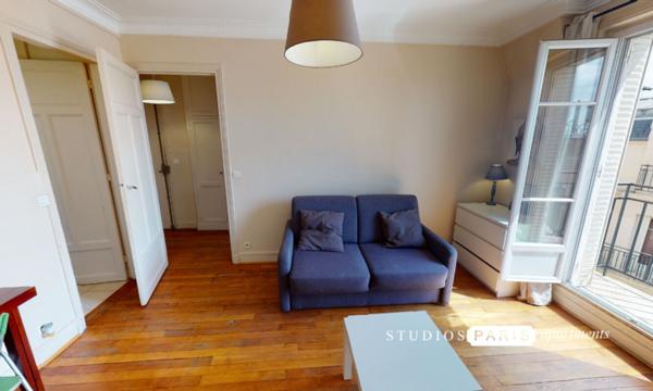 STUDIO MONTMARTRE / ABBESSES BALCON - VUE TOITS DE PARIS - 7ÈME ÉTAGE