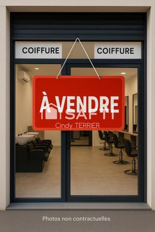 Fonds de commerce – Salon de coiffure 100 m² avec équipe en place
