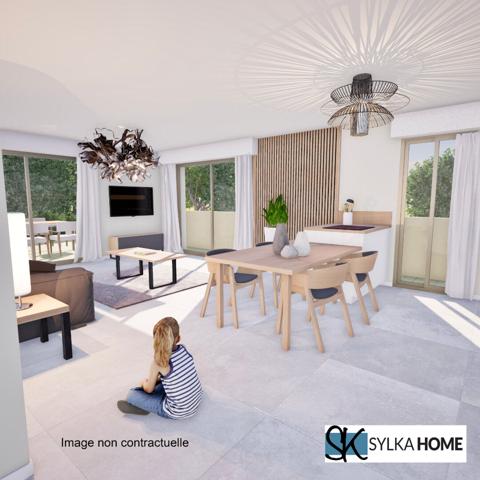 VILLENEUVE LOUBET Beau 3p 70 m2 Jardin Terrasse Double BOX Piscine Tennis