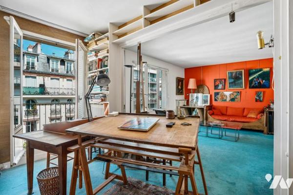 Appartement traversant ensoleillé