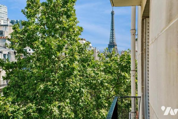 Appartement traversant ensoleillé