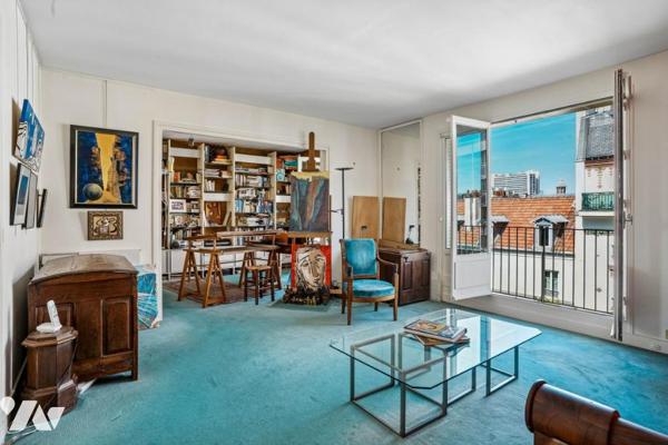 Appartement traversant ensoleillé
