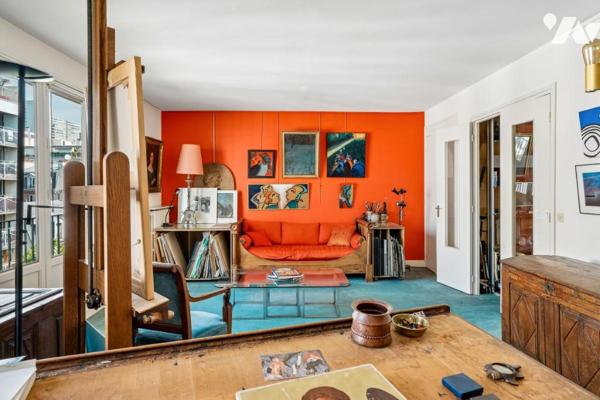 Appartement traversant ensoleillé