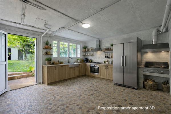 Charentonneau Maisons Alfort -Maison 4 pcs 130 m2 avec climatisation, jardin + Dépendances