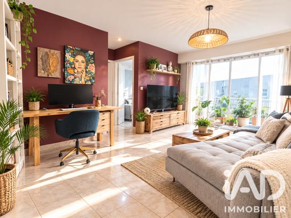 Appartement à vendre 2 pièces 37,21 m² Rennes