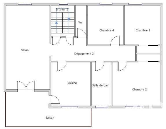 Maison à vendre 8 pièces 200 m² Saint-Denis-lès-Bourg
