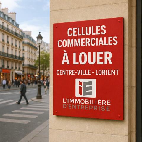Local commercial de 440m2 à LORIENT