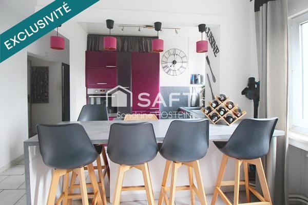 Maison de 136m2hab avec 4 chambres, garage, terrasse, et jardin!