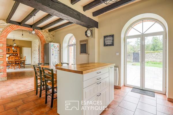 Ancienne écurie transformée en belle maison familiale