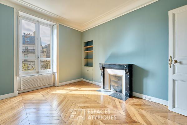 Haussmannien d’angle avec vue Sacré-Coeur – Village Ramey