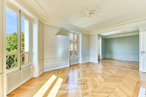 Haussmannien d’angle avec vue Sacré-Coeur – Village Ramey