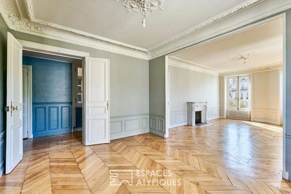 Haussmannien d’angle avec vue Sacré-Coeur – Village Ramey