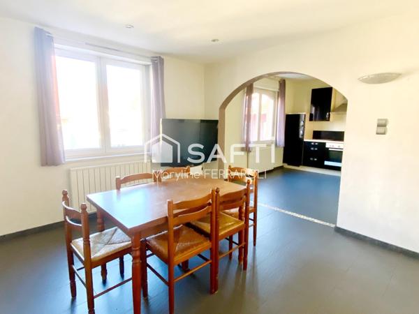 Maison de ville individuelle bi-famille