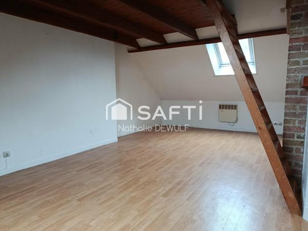 Appartement 52 m2 au sol ( 30.22 m2 loi carrez) proche de Soissons.