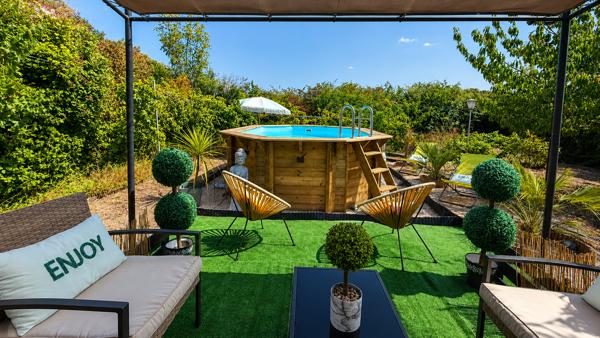 PROCHE CARCASSONNE - MAISON 126 M² - PISCINE - 3 CHAMBRES - TERRAIN 1180M² - GRAND GARAGE - 40M² A AMÉNAGER Détails des diagnostics énergétiques