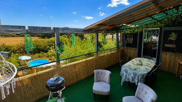 PROCHE CARCASSONNE - MAISON 126 M² - PISCINE - 3 CHAMBRES - TERRAIN 1180M² - GRAND GARAGE - 40M² A AMÉNAGER Détails des diagnostics énergétiques