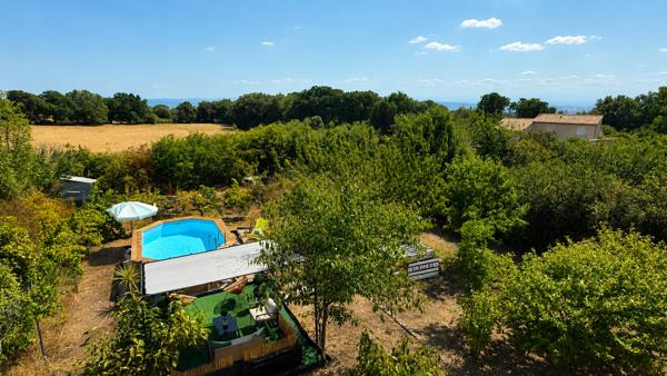 PROCHE CARCASSONNE - MAISON 126 M² - PISCINE - 3 CHAMBRES - TERRAIN 1180M² - GRAND GARAGE - 40M² A AMÉNAGER Détails des diagnostics énergétiques