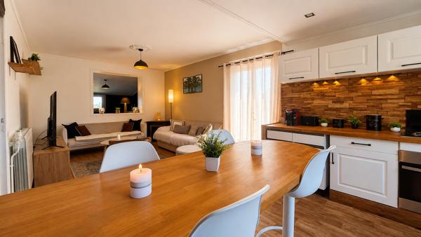 PROCHE CARCASSONNE - MAISON 126 M² - PISCINE - 3 CHAMBRES - TERRAIN 1180M² - GRAND GARAGE - 40M² A AMÉNAGER Détails des diagnostics énergétiques
