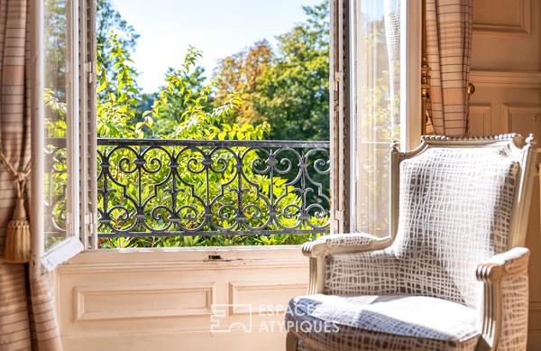 Appartement en rez de jardin au coeur d’un château du 19ème siècle